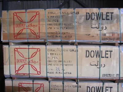 Dowlet plywood crates ready for export — photo 6 of 14