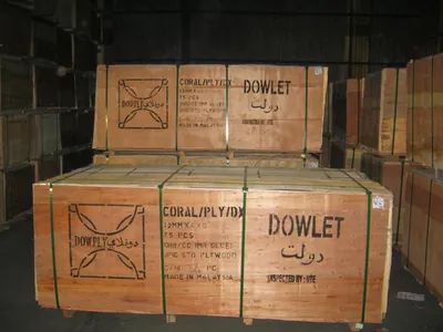 Dowlet plywood crates ready for export — photo 7 of 14