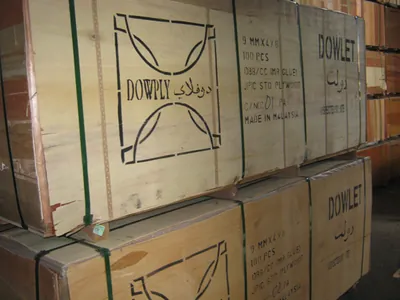 Dowlet plywood crates ready for export — photo 8 of 14